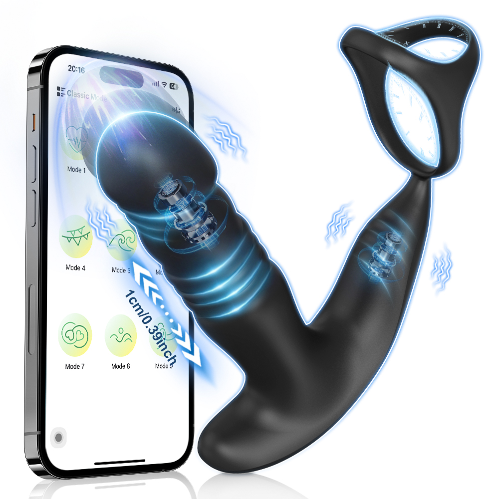 Power Tools App - APP-Steuerung Vibrator für Männer Männlich Thrusting
