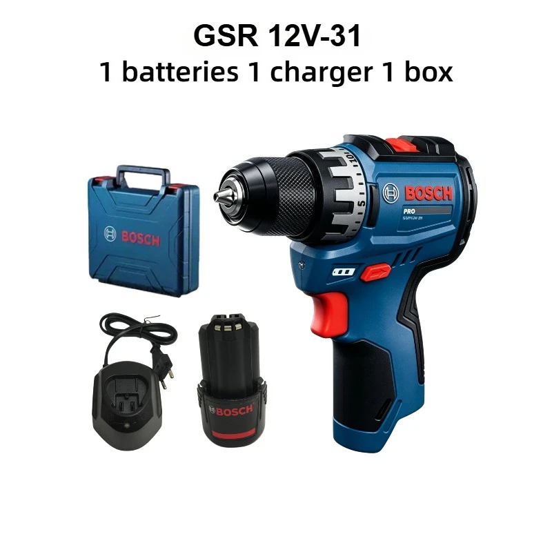 Power Tools Impact - Bosch Professional GSR 12V-31 Akku-Bohrschrauber 12V