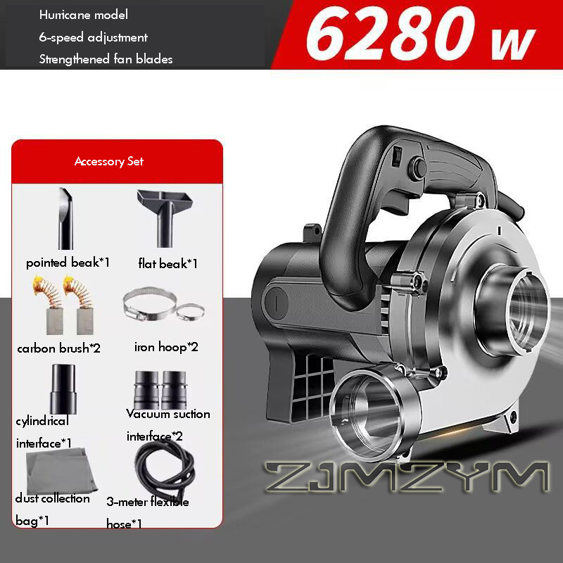 Vacuum Cleaner Power Tools - 6280W 3M-6M-8M Industrieller Staubabsauger Hochleistungs-Staubsauger für
