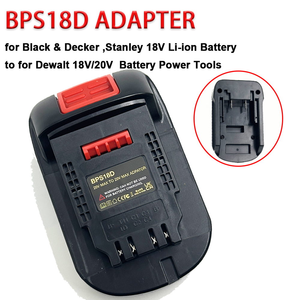 Power Tools Stanley - BPS18D Batterieadapter-Konverter für Black & Decker/Stanley
