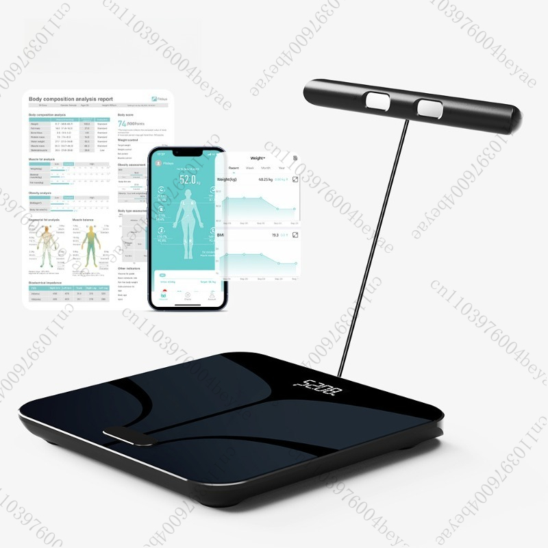Power Tools App - Körperfettwaage mit acht Elektroden, intelligente APP-Gewichtswaage