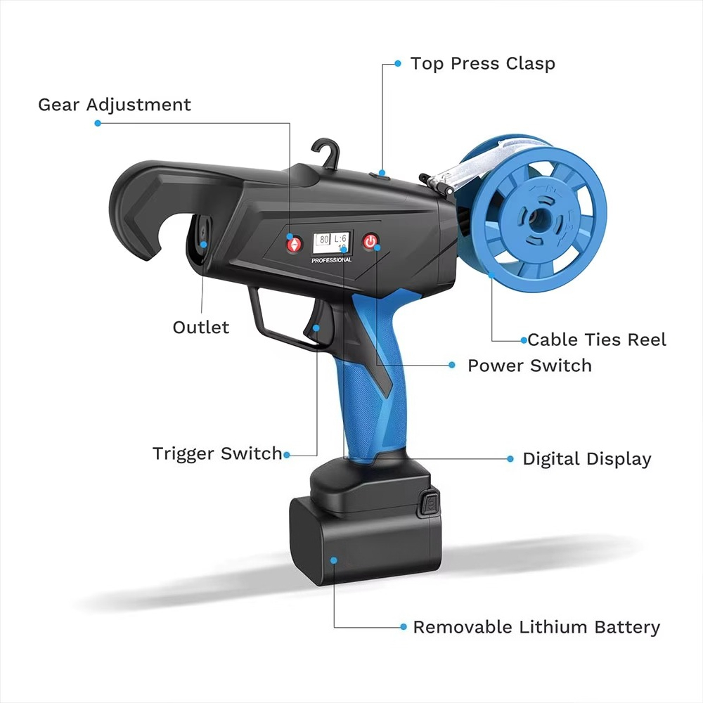 Power Tools Electrical - Elektrisches kabelloses Gartengerät, elektrische Zweigbind- und