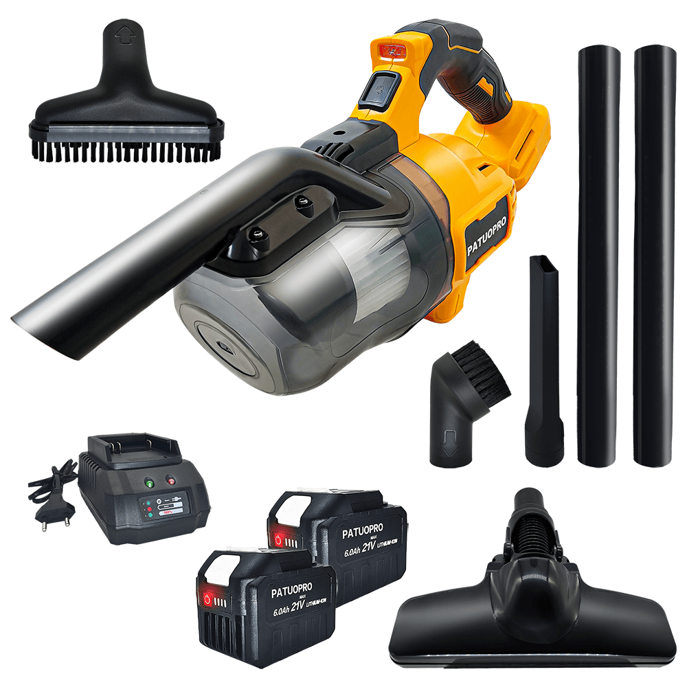 Vacuum Cleaner Power Tools - PATUOPRO Bürstenloser elektrischer Staubsauger, kabelloser Staubsammler,