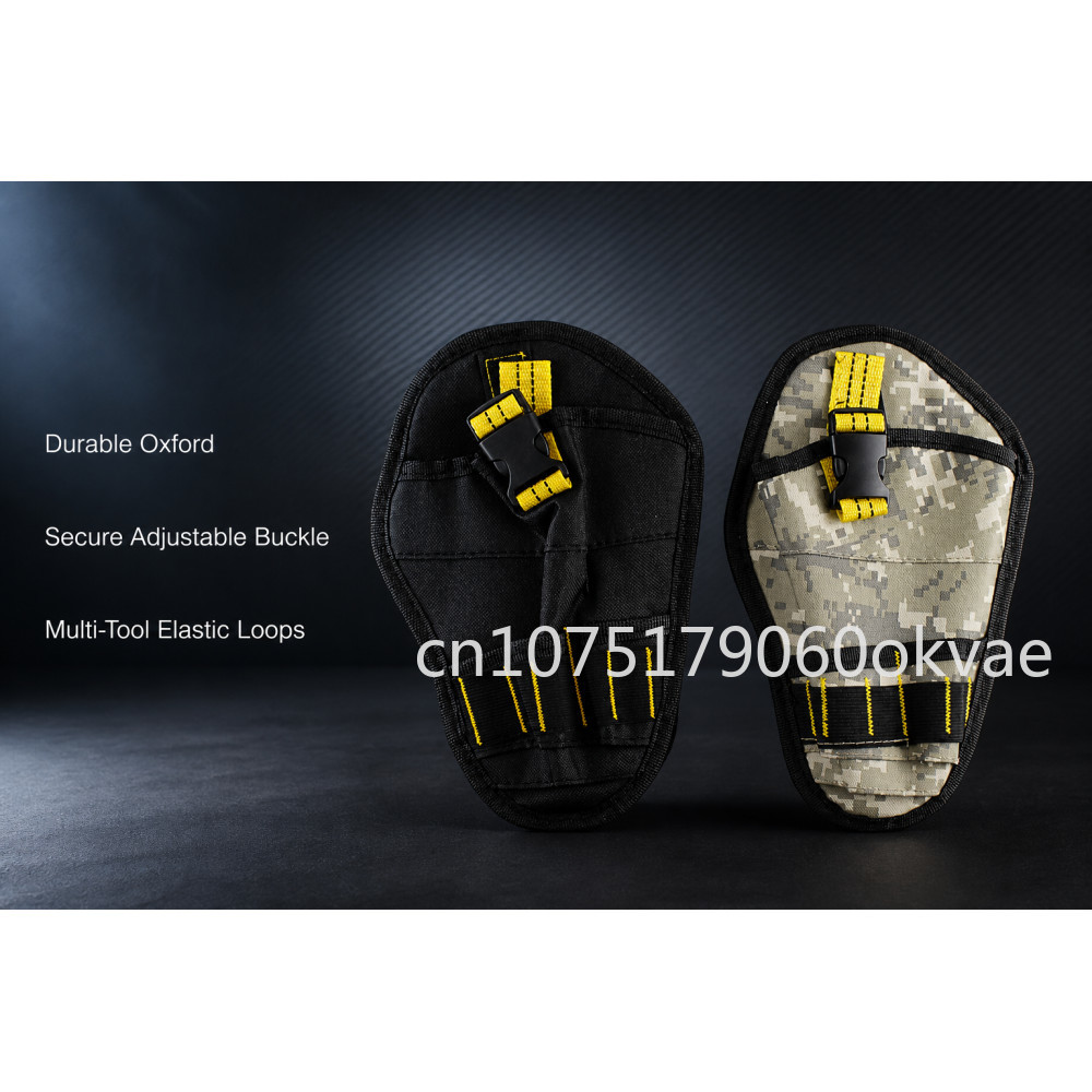 Power Tools World - Verstellbare Werkzeugtasche für Bohrmaschinen, Schlagschrauber und