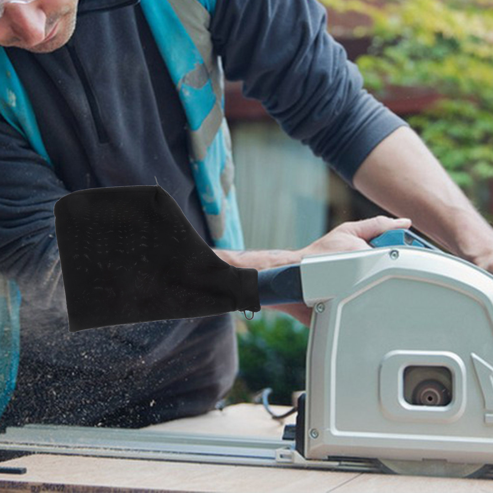 Power Tools For Woodworking - Universeller schwarzer Staubsammelbeutel für Tischsägen-Staubabsauger, industrielle
