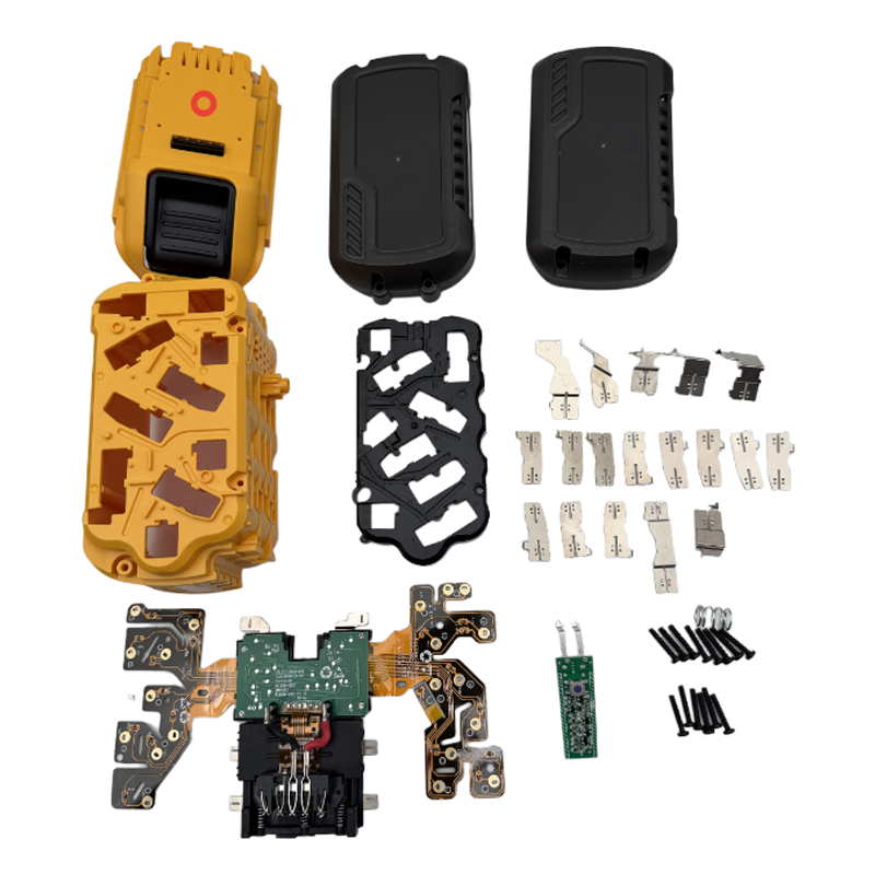 Power Tools Book - DCB609 Lithium-Batteriegehäuse mit BMS-Leiterplatte 15X21700 Elektrowerkzeug-Batteriegehäuse