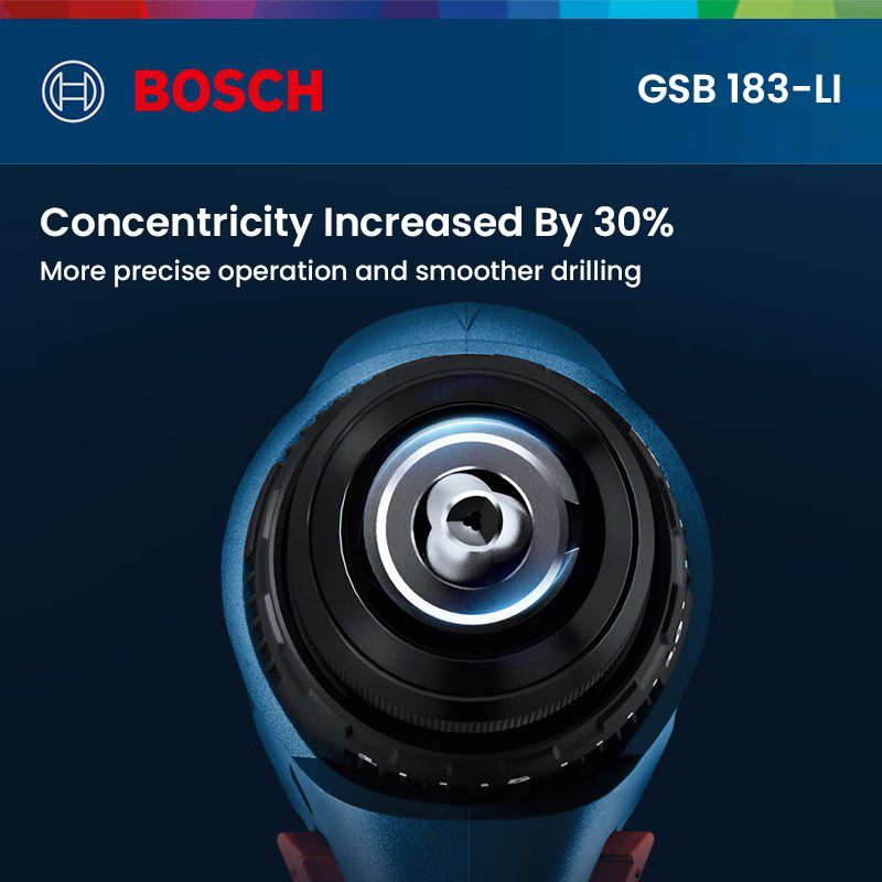 Power Tools Impact - Bosch GSB 183-LI Elektrischer Bohrschrauber, kabellos,