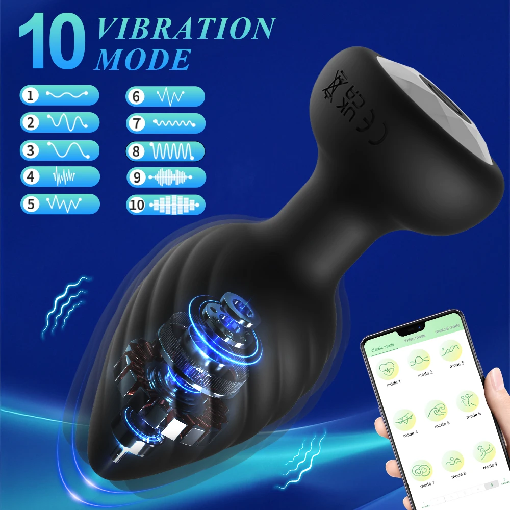 Analplugs mit Vibrator APP Blu – Power Tools App Bewertung und Preis