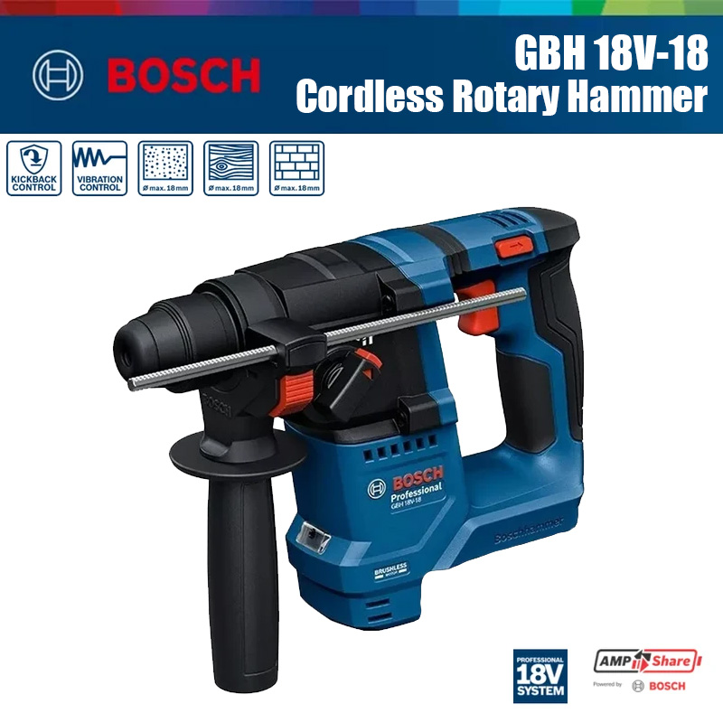 Bosch GBH 18V-18 Akku-Bohrhamm – Power Tools Impact Bewertung und Preis