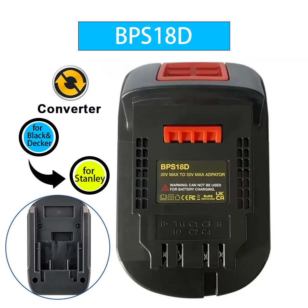 BPS18D-Adapter für Black & Dec – Power Tools Stanley Bewertung und Preis
