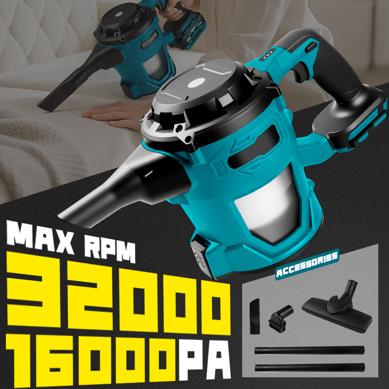 16000 Pa kabelloser elektrisch – Vacuum Cleaner Power Tools Bewertung und Preis