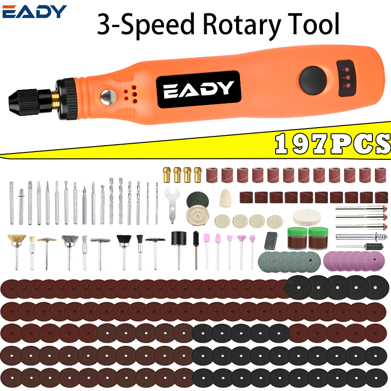 USB-Akku-Rotationswerkzeug-Set – Power Tools For Woodworking Bewertung und Preis
