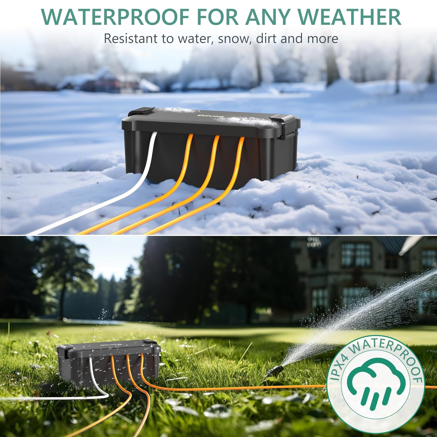 Diivoo wasserdichte Steckdosen – Power Tools Extension Bewertung und Preis