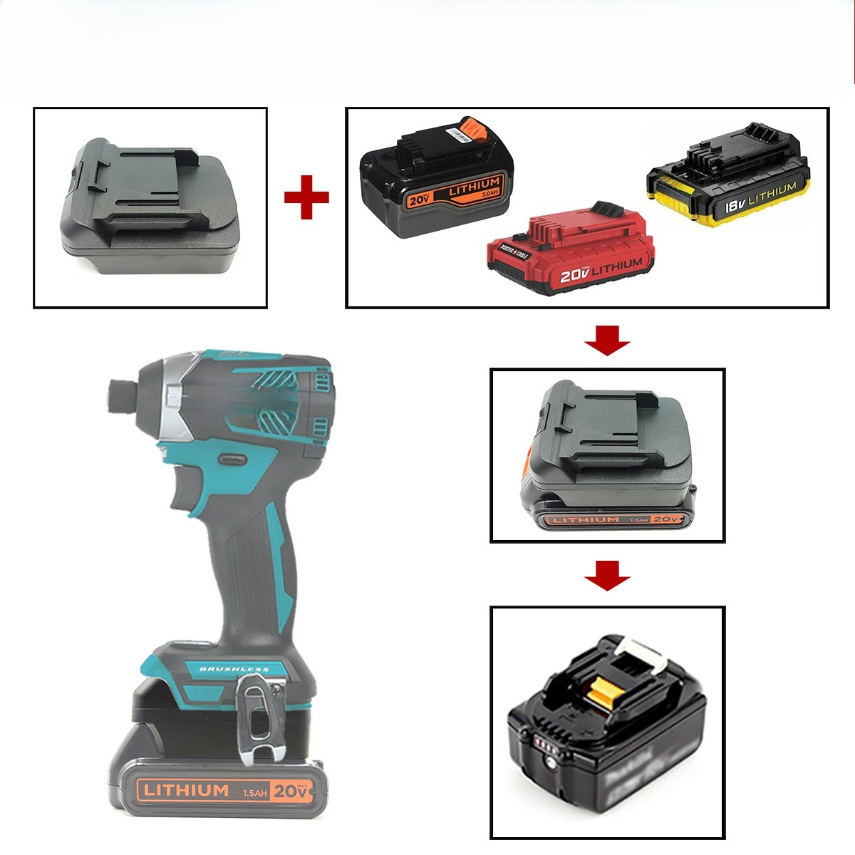 Für DEWALT Makita Milwaukee Cr – Power Tools Stanley Bewertung und Preis