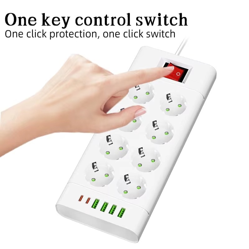 EU-Stecker, Steckdosenleiste,  – Power Tools Extension Bewertung und Preis