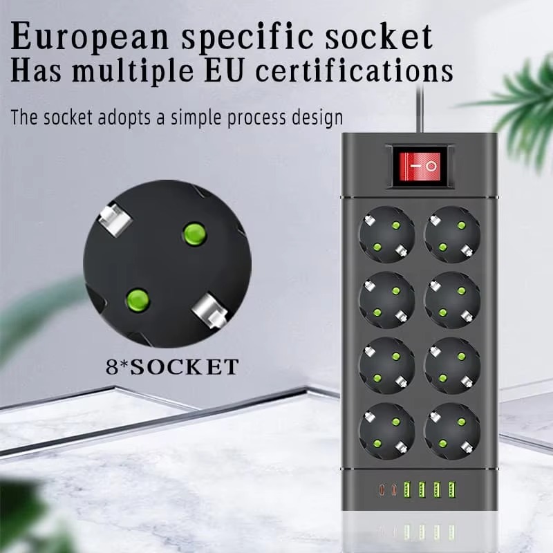 EU-Stecker, Steckdosenleiste,  – Power Tools Extension Bewertung und Preis